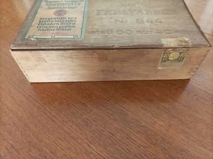 Photo of free Vintage Echte Fehlfarben Nr 844 Cigar box (Seaside BN23) #1