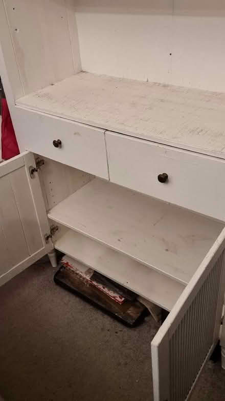 Photo of free Tall pine display cabinet (DA12) #2