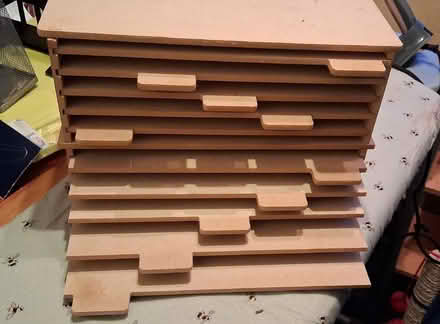 Photo of free MDF crafting storage (TN23) #1