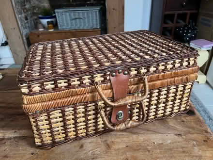 Photo of free Picnic Hamper with plates, mugs, etc (Eastbourne BN21) #2