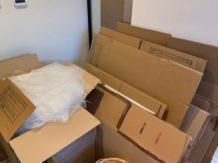 Photo of free Cardboard boxes and bubble wrap after moving (Penrose TR11) #1