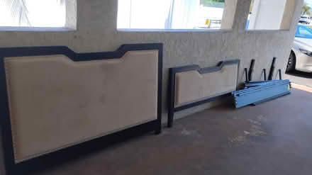 Photo of free Nice, expensive Queen bed frame (Nokomis near beach) #1