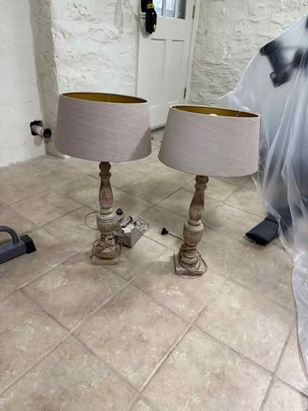 Photo of free Lamps with shades (Bronxville) #1