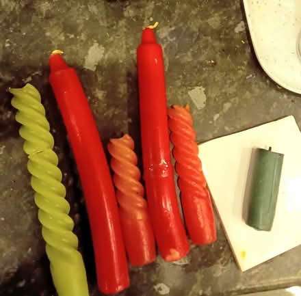 Photo of free Candles: Assorted tapers, somewhat battered (Dalston E8) #1