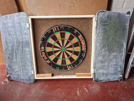 Photo of free Dart Board & Cabinet (Darlington DL3) #2