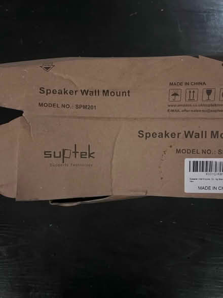 Photo of free A pair of speaker wall mounts (Lambs Green RH12) #3