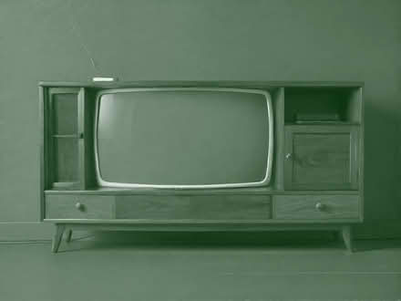 Photo of Wide mahogany TV unit (Woodhall AL7) #1