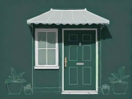 Photo of Front door canopy (Becontree RM8) #1