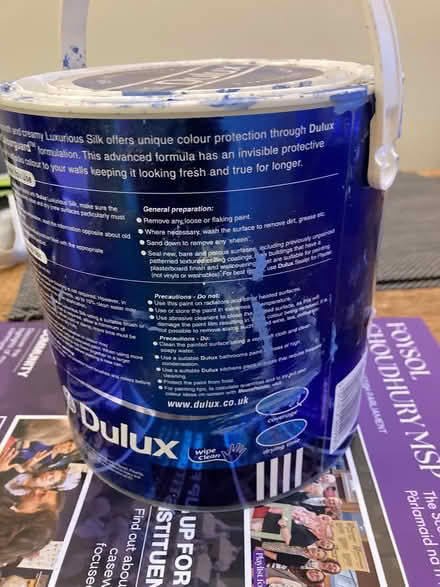 Photo of free Dulux Emulsion paint (Edinburgh EH5) #1