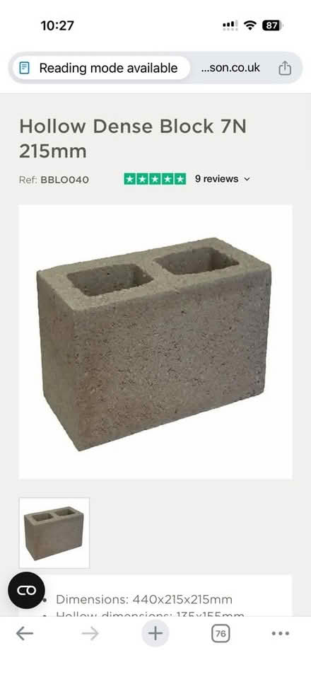 Photo of Breeze blocks 4-8 (Holme LA6) #1