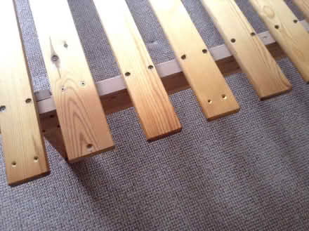 Photo of free King-size pine bed base (Upper Bevendean BN2) #2