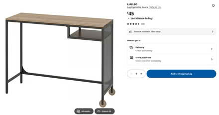 Photo of free Small desk (haggerston E8) #1