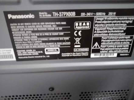 Photo of free Panasonic plasma TV 37 inch (Wrington BS40) #3