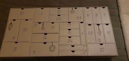 Photo of free Empty White Company Advent Calander Box (Balham SW12) #2
