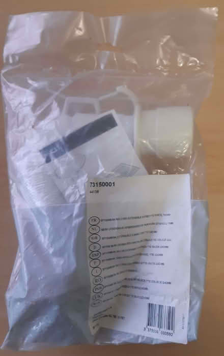 Photo of free Extendable Connector Male Solvent Weld hose 1 1/2" 270-720mm (South Ham RG22) #2