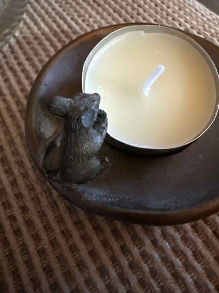 Photo of free Cat and mouse candle holder (Ashford TW15) #4