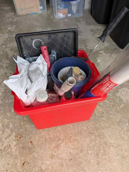 Photo of free Box of decorating equipment. (Medbourne MK5) #1