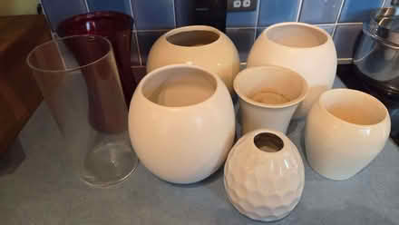 Photo of free 8 Vases (Foxholes DY10) #1