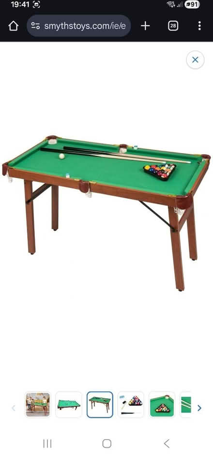 Photo of free 4ft Kids pool table (Stillorgan/Kilmacud) #1