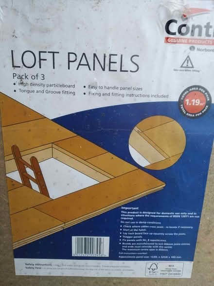 Photo of free Loft floor panels (Ruddington NG11) #2