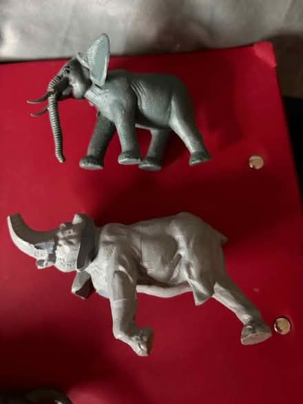 Photo of free Two toy elephants (Westbury Wilts BA13) #1