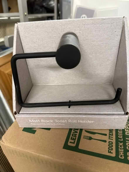 Photo of free toilet roll holder and towel ring (Highburton HD9 0QW) #2