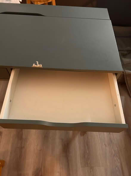 Photo of free Ikea Alex Desk in Blue (Peckham SE15) #4