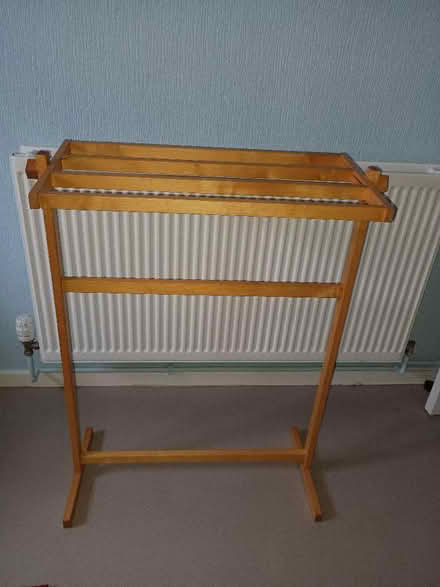 Photo of free IKEA free standing wooden towel rack (Kemptown BN2) #2