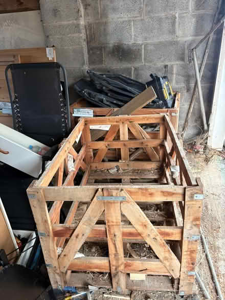 Photo of free Wooden crate (Weston bath) #2