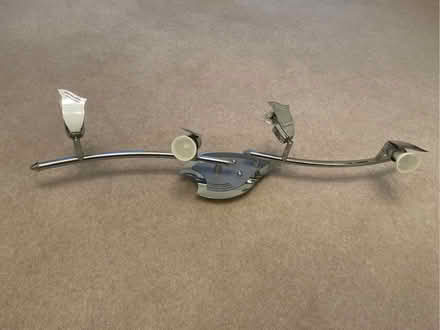 Photo of free Ceiling light with 4 adjustable spotlights, approx 87cm long (Barkham RG41) #1