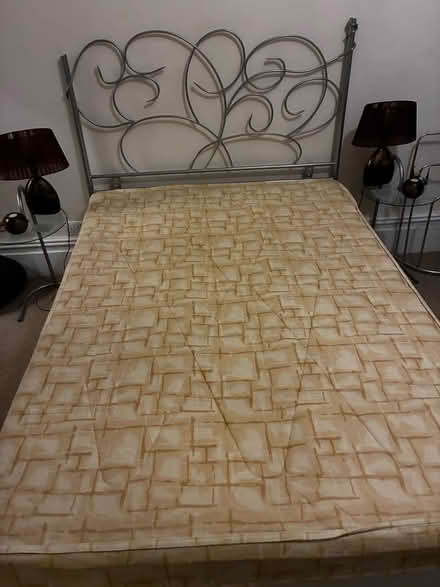 Photo of free Double bed, headboard & mattress (Kingswood) #2