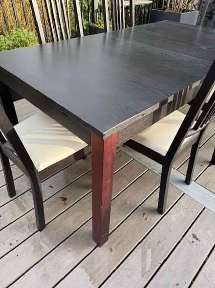 Photo of free Ikea Extendable Dining Table and 6 chairs (West Byfleet KT15) #1