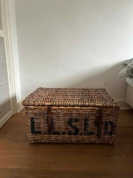 Photo of free Wicker storage chest (Homerton E5) #1