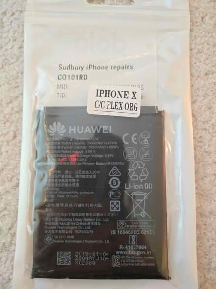 Photo of free Huawei P30 Phone Battery (Stanway, CO3) #1