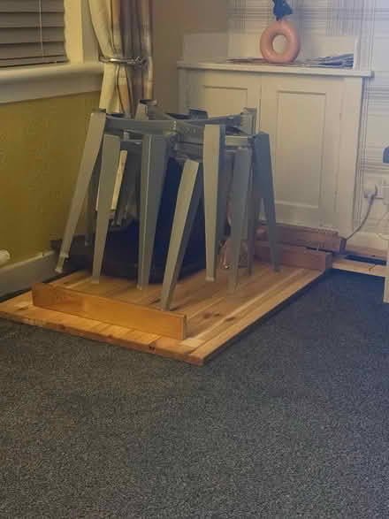 Photo of free Dining table and four chairs (Cumnock KA18) #1