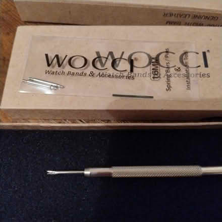 Photo of free 16mm watch strap spring bars & tool (S11 Brincliffe) #1