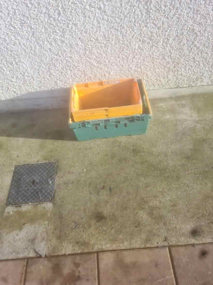 Photo of free 3 hard plastic boxes (Swords) #1