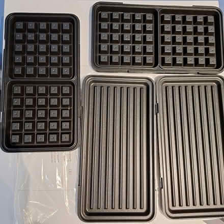 Photo of free Spare panini and waffle PLATES ONLY (Tower) (Temple Mills E15) #1