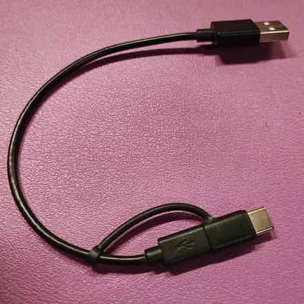 Photo of free 2 in 1 USB-A to Micro-USB/USB-C (Salford, M3) #1