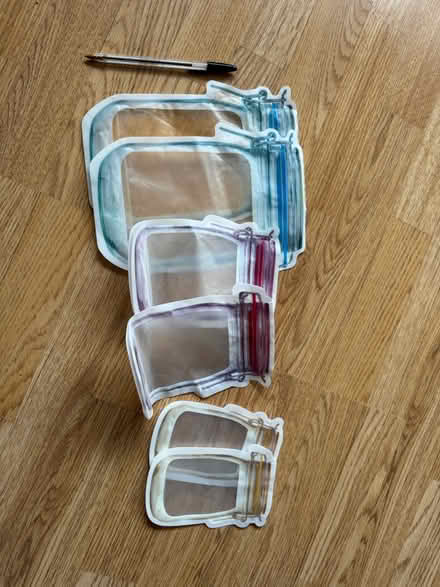 Photo of free Mason Jar Shaped Zipper Bags (Slough Central SL1) #1