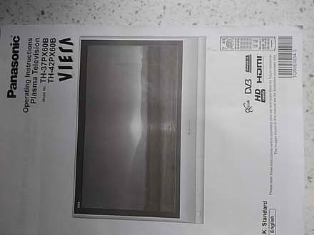 Photo of free Panasonic plasma TV 37 inch (Wrington BS40) #4