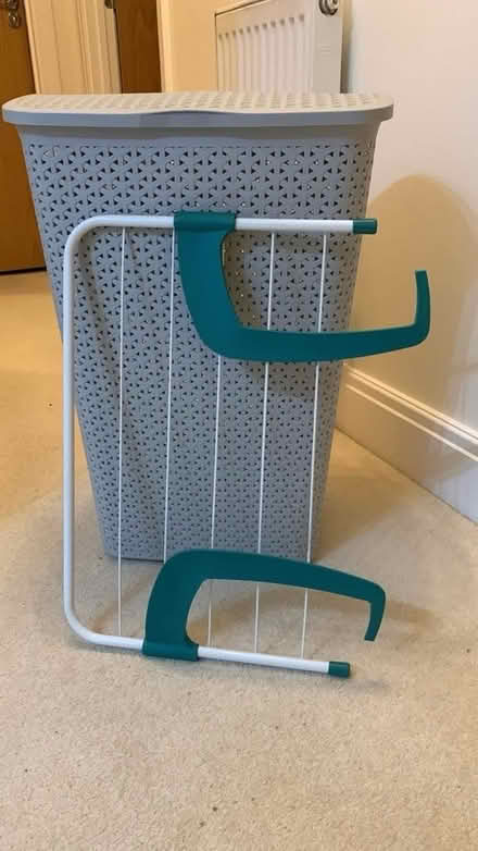 Photo of free Laundry basket and airer (Hardwick OX16) #1