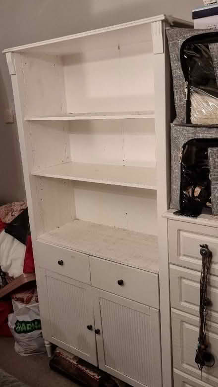 Photo of free Tall pine display cabinet (DA12) #1