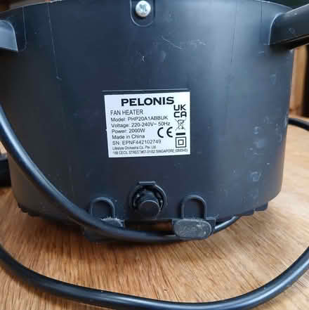 Photo of free Pelonis Fan Heater (North Hinksey OX2) #3