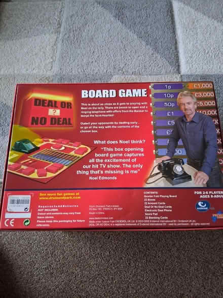 Photo of free Board game - Deal or No Deal (Dunfermline KY12) #1