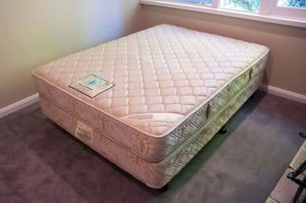 Photo of free Double bed with mattress (Kallista) #1