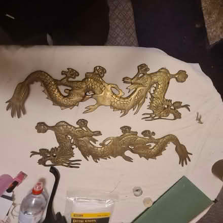 Photo of free 2 metal dragons (CT11) #1