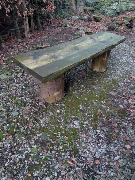 Photo of free Homemade wooden bench (Old Hutton LA8) #1