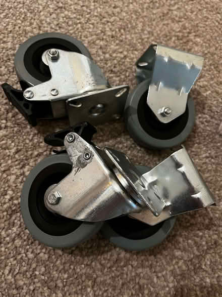 Photo of free Set of four casters (Oldfield Park) #1