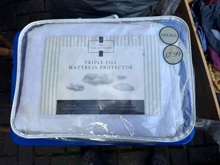 Photo of free Double mattress protector (Bishops Cleeve) #1